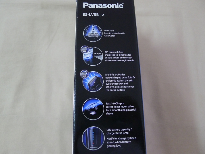[開箱]Panasonic國際牌ES-LV5B刮鬍刀
