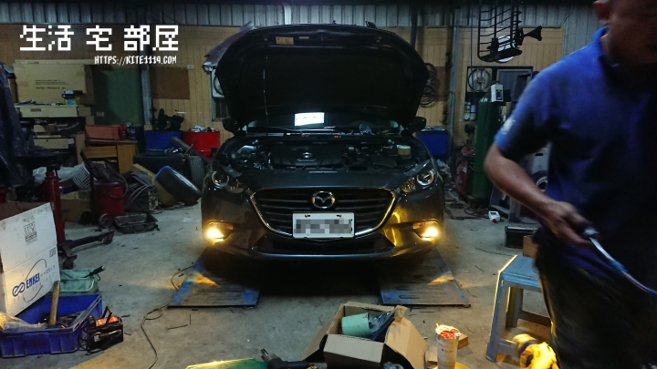 17年樣式Mazda3 豪華、尊榮都可升級可換燈泡霧燈紀錄