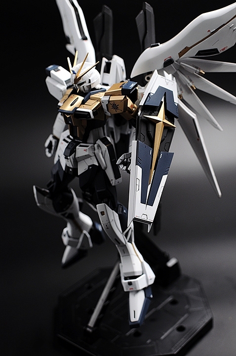 MG Impulse Gundam Blanche 小改造改色