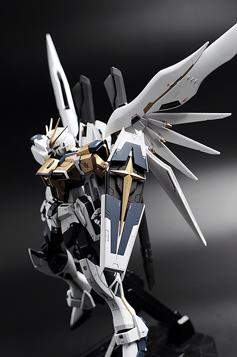 MG Impulse Gundam Blanche 小改造改色
