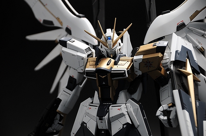 MG Impulse Gundam Blanche 小改造改色