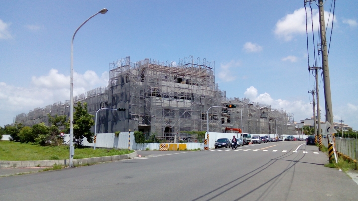 台南鐵路地下化播遷宅 即將竣工(補圖54f)