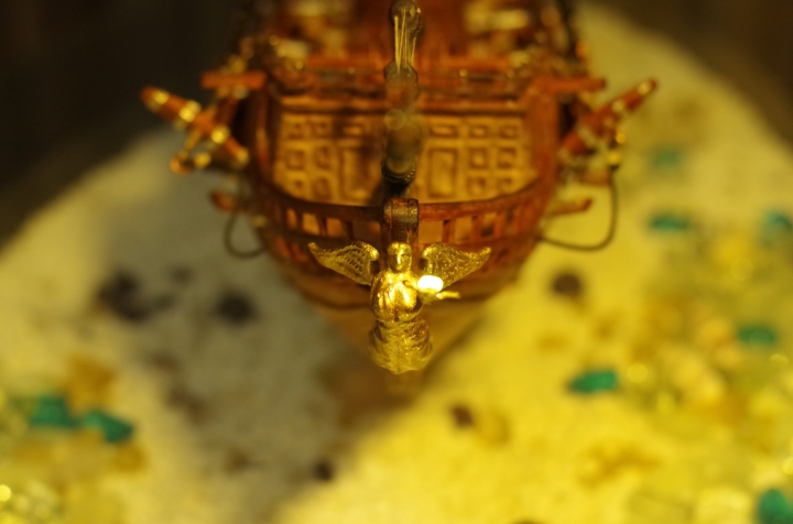 自製帆船 海上的獨角獸