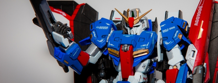 各位覺得鋼彈中哪一台機體的臉最帥呢？ 俊俏臉龐的Z鋼彈 RG BANDAI