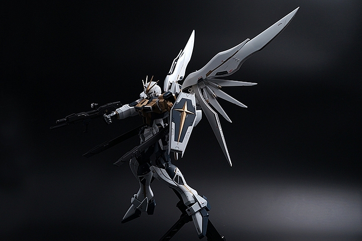 MG Impulse Gundam Blanche 小改造改色