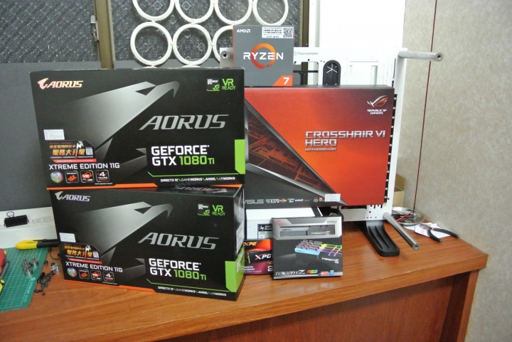 鷹神 AORUS GTX 1080 Ti Waterforce WB 水冷卡 測試篇