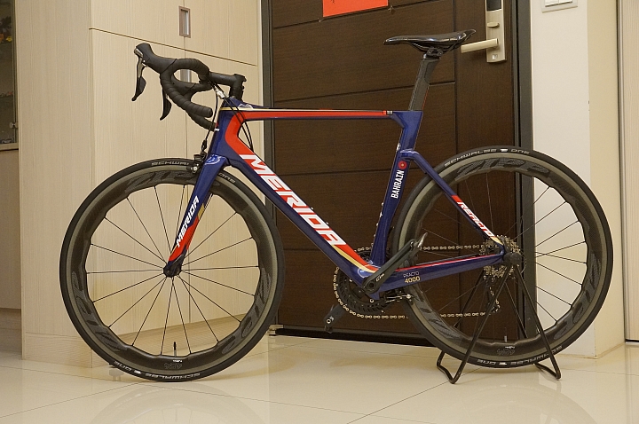 [開箱] 2018 MERIDA Reacto 4000TW  車隊版圖裝(美申藍)