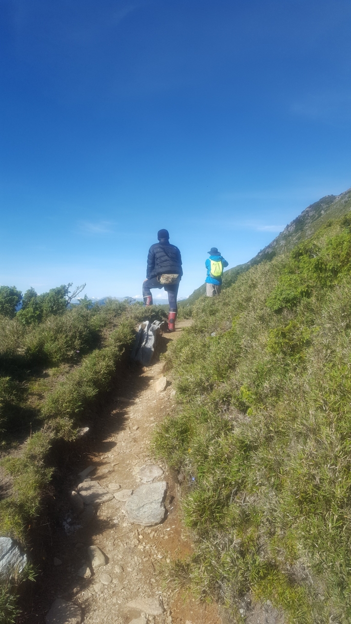 一波三折的嘉明湖、三叉山、向陽山之行_20170808