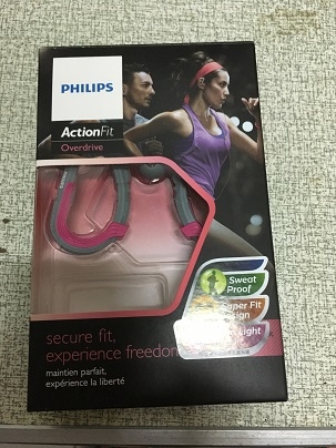 【PHILIPS 飛利浦】ActionFit 運動型耳筒(SHQ3300PK)使用說明