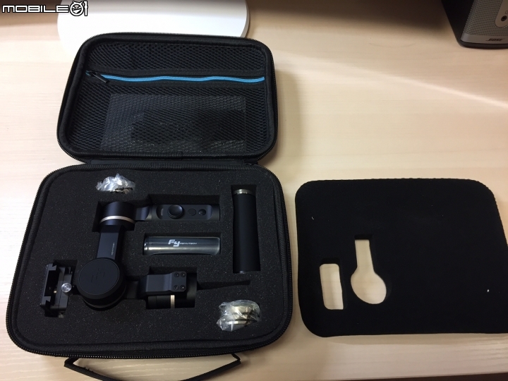 [開箱與影片分享]飛宇 G360 三軸穩定器搭配keymission 360