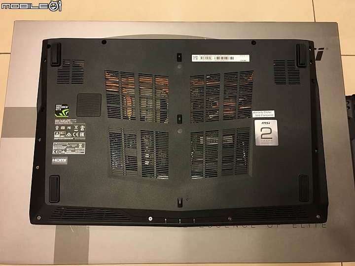 剛敗入的msi PL60 7RD-009TW分享