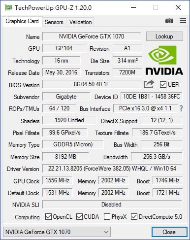 AORUS GTX 1070 Gaming Box 顯卡外接也可以歐~輕測試