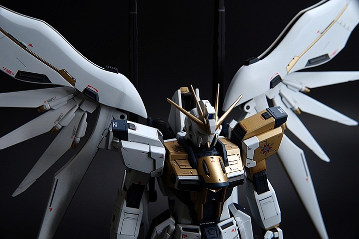 MG Impulse Gundam Blanche 小改造改色