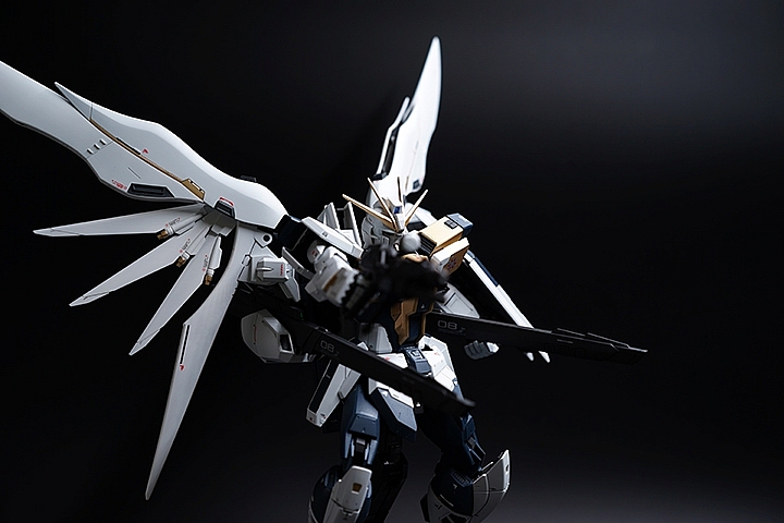 MG Impulse Gundam Blanche 小改造改色