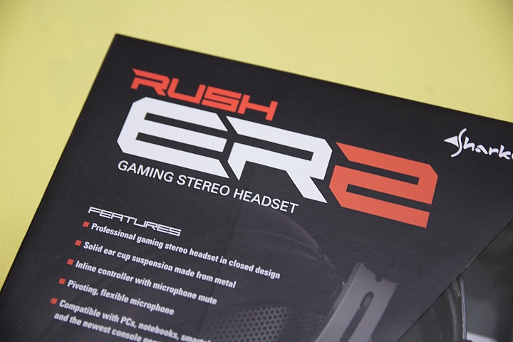 開箱 玩街機也可以爽爽玩 好震撼的 旋剛 Sharkoon RUSH ER2 電競耳麥