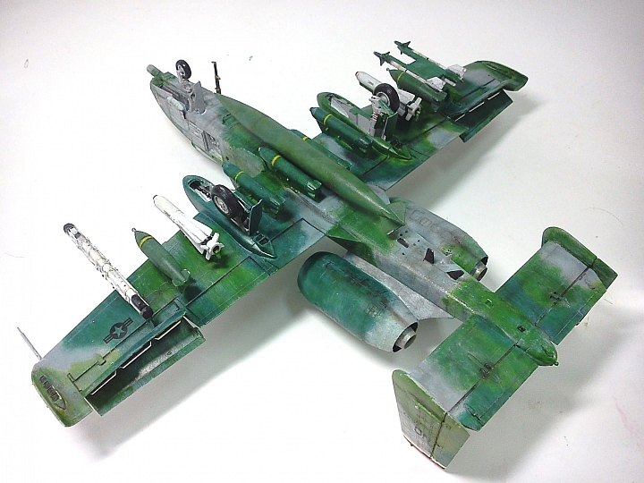 田宮 1/72 A-10A 雷霆二式攻擊機