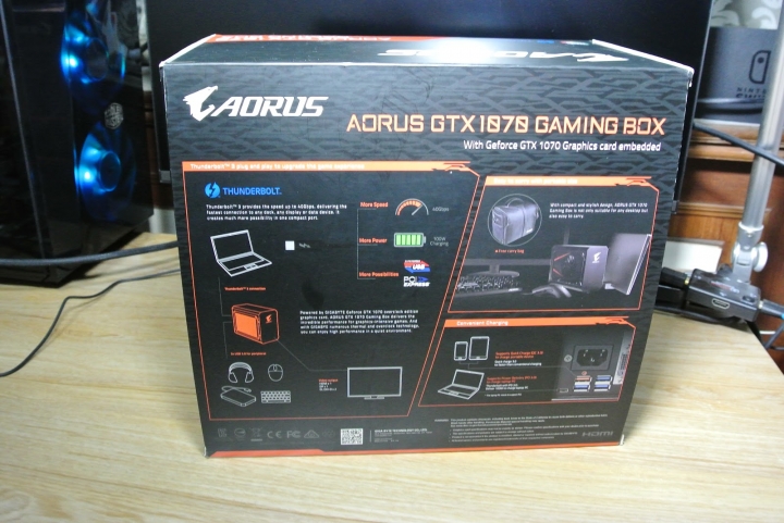 AORUS GTX 1070 Gaming Box 顯卡外接也可以歐~輕測試