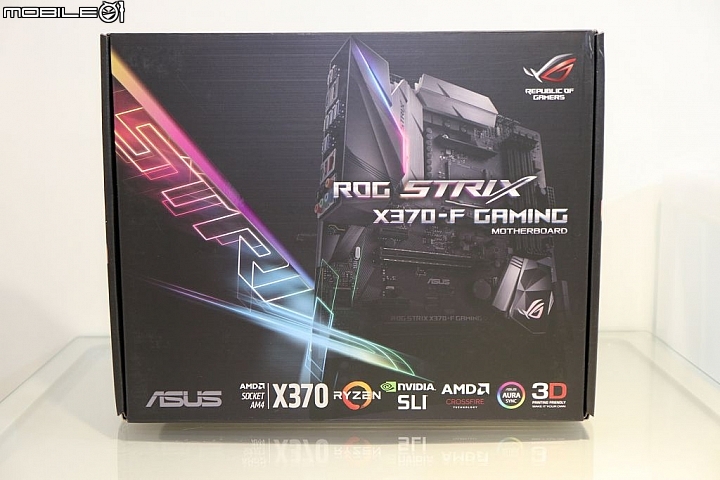 5年保固 ROG 功能規格到位 AM4 STRIX X370F GAMING 開箱