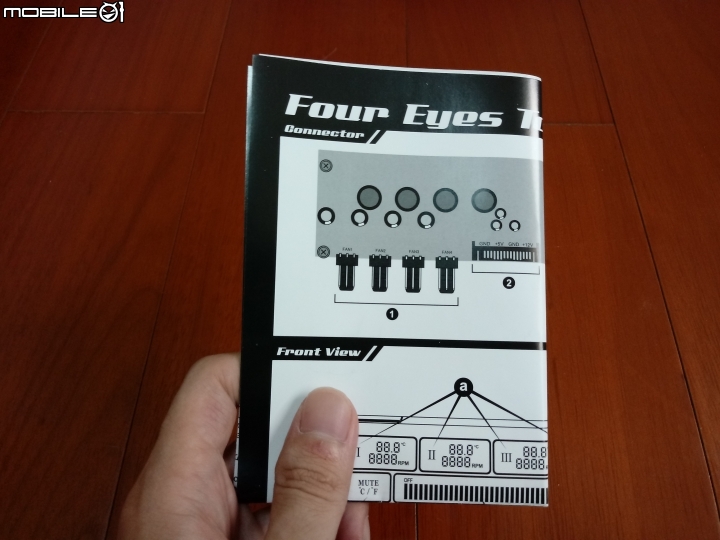 [開箱]精湛工藝 -----  REEVEN 4 Eyes Touch 風扇控制器