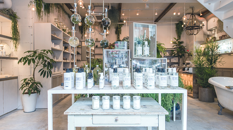 BOTANIST植物學家首間旗艦店 7月15日在原宿表參道華麗開幕！