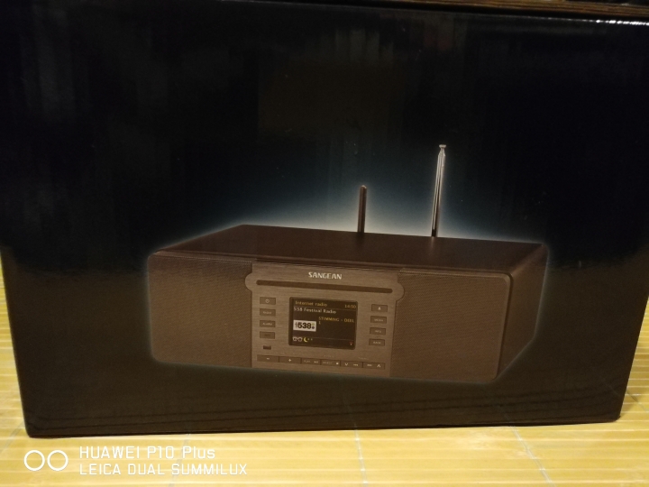 [All-in-1數位音響開箱] 山進DDR-66BT (FM+DAB+網路收音機+CD+MP3+錄音+WiFi+BT)