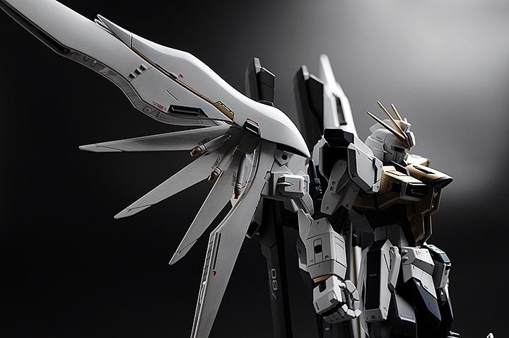 MG Impulse Gundam Blanche 小改造改色