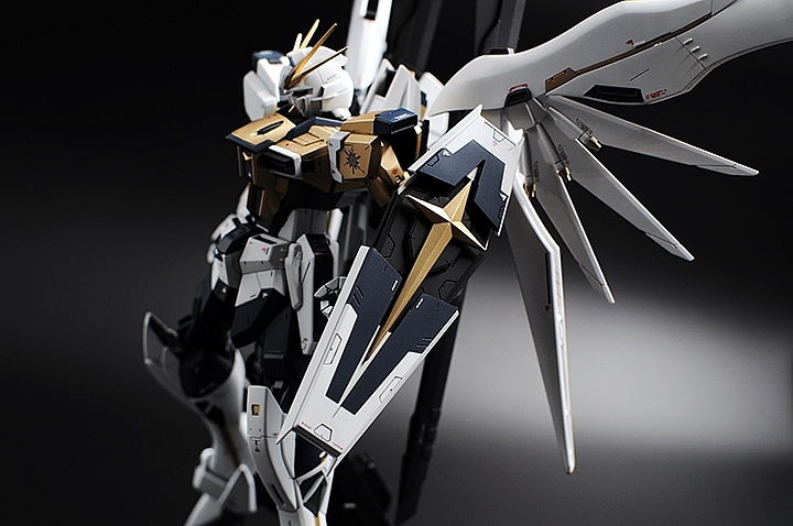 MG Impulse Gundam Blanche 小改造改色