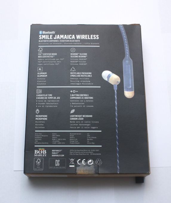 「開箱分享」Marley Smile Jamaica 無線藍牙耳機開箱實測