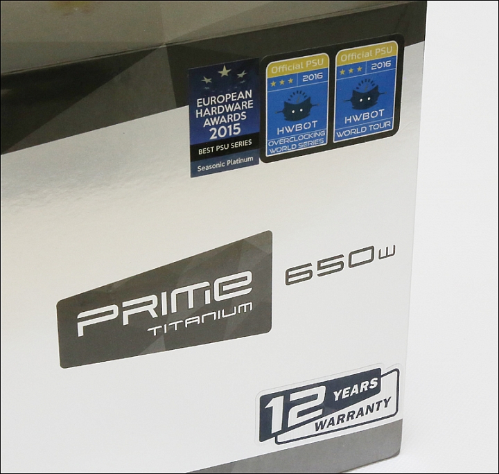 海韻Seasonic Prime 650W Titanium鈦金電源純開箱