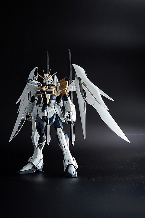 MG Impulse Gundam Blanche 小改造改色