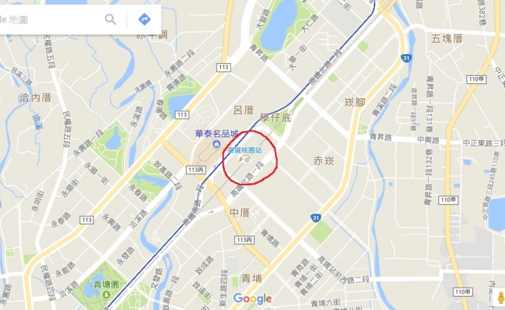 桃園高鐵青埔站哪裡有免費機車停車格?