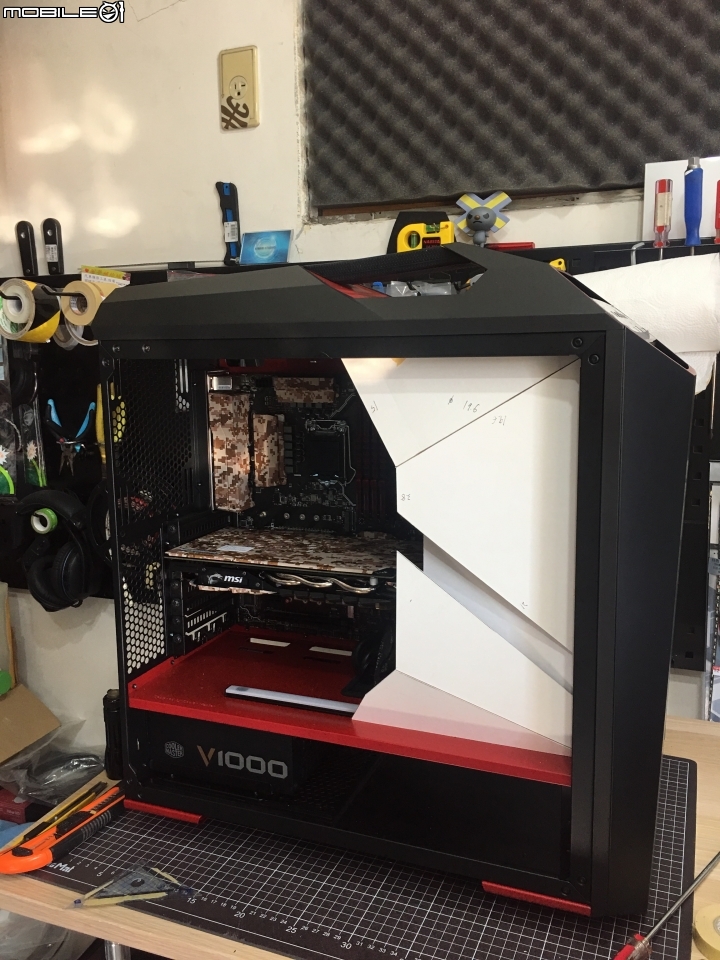 【機殼改裝】CoolerMaster Maker 5T 迷彩風格改裝