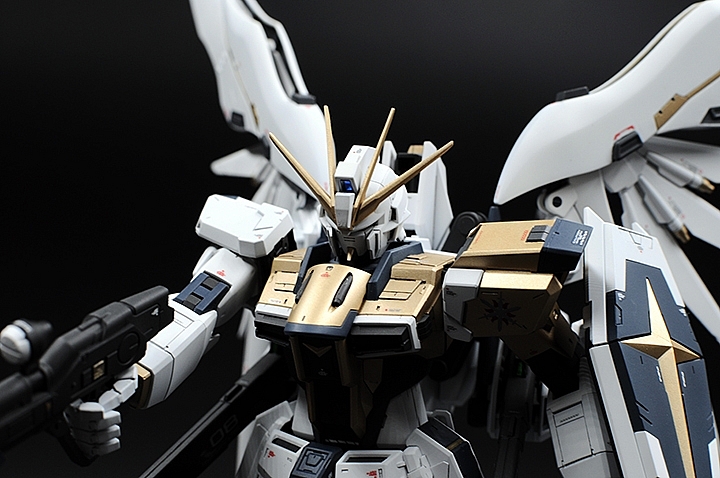 MG Impulse Gundam Blanche 小改造改色