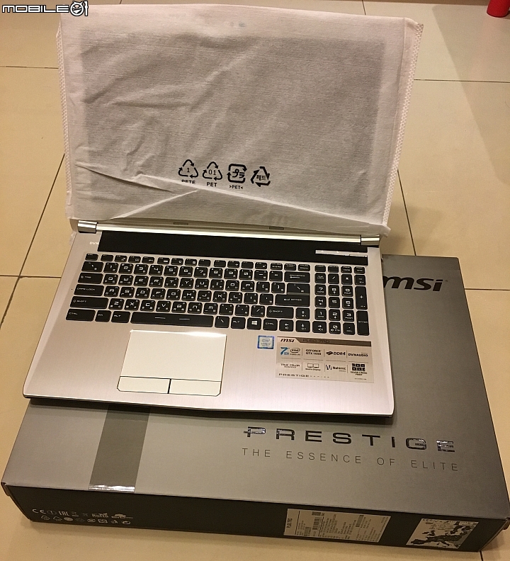 剛敗入的msi PL60 7RD-009TW分享