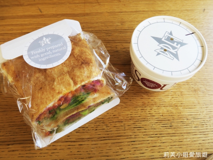 [美食] 英國 倫敦平價美味的連鎖三明治咖啡館Pret a Manger (三明治/捲餅/沙拉)