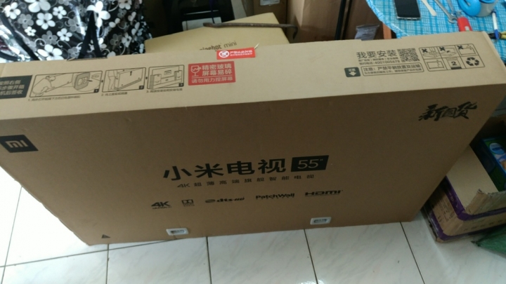 【超值4K電視】小米電視4 55吋 三星面板 台灣簡易開箱