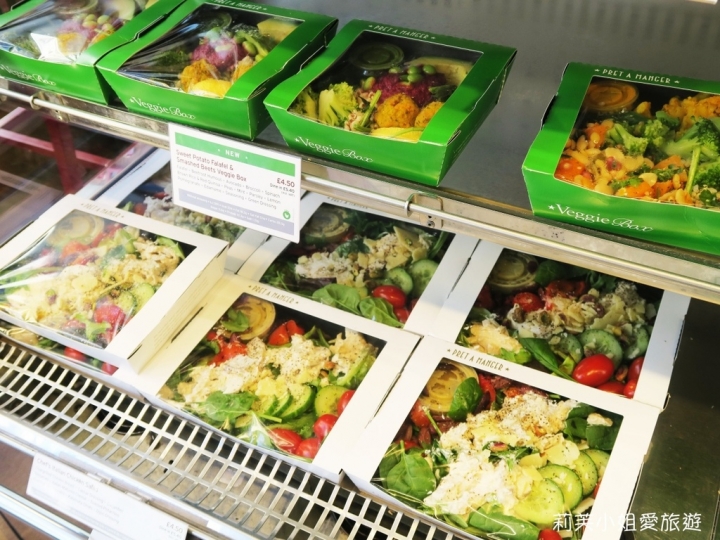 [美食] 英國 倫敦平價美味的連鎖三明治咖啡館Pret a Manger (三明治/捲餅/沙拉)