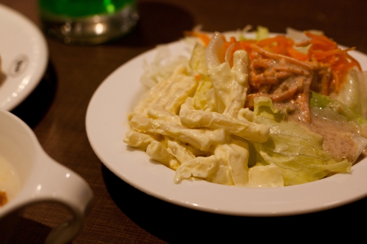 【食記。美食】東京 晴海 差強人意 可再加強 VOLKS 沃克牛排 吃到飽 沙拉
