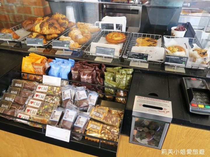 [美食] 英國 倫敦平價美味的連鎖三明治咖啡館Pret a Manger (三明治/捲餅/沙拉)