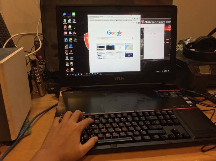 [開箱]  MSI GT83VR 7RF Titan SLI 效能怪獸 (附上黑色沙漠等實際遊戲測試影片)