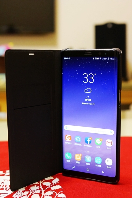 9/30更新：被要求補付3000元 /【開箱】等不到黑色也無妨～SAMSUNG NOTE8 x 原廠LED皮套