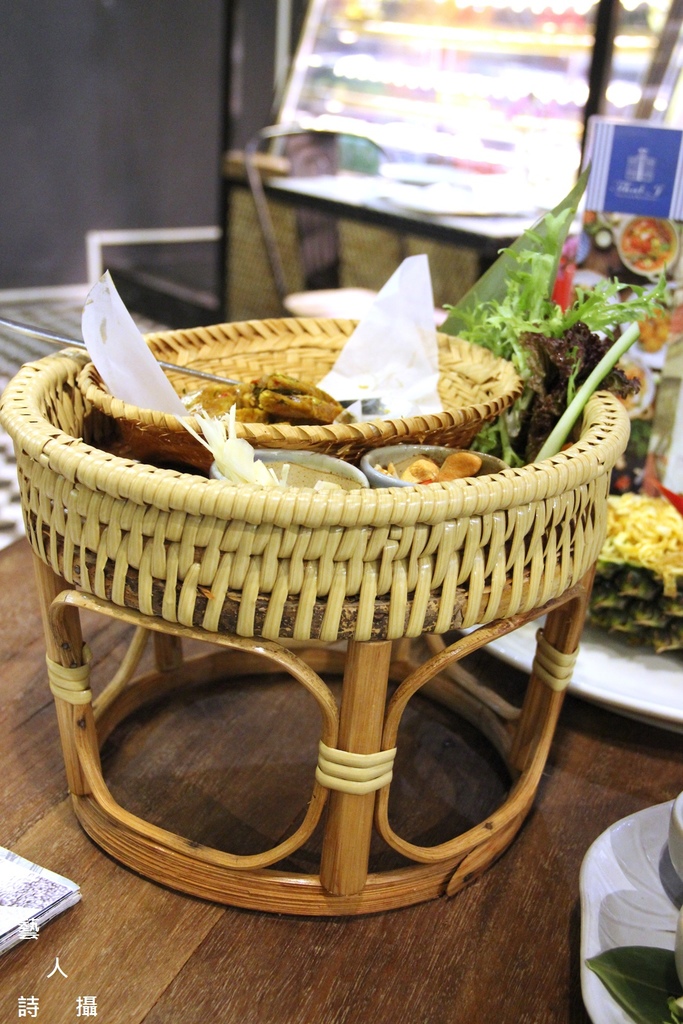 雨林裡用餐的氛圍.台中Thaï.J泰J花園餐廳@食的美學.藝人詩攝