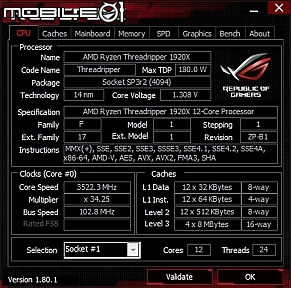 AMD 12核4G里程碑 TR 1920X / ROG Strix X399 Gaming 開箱