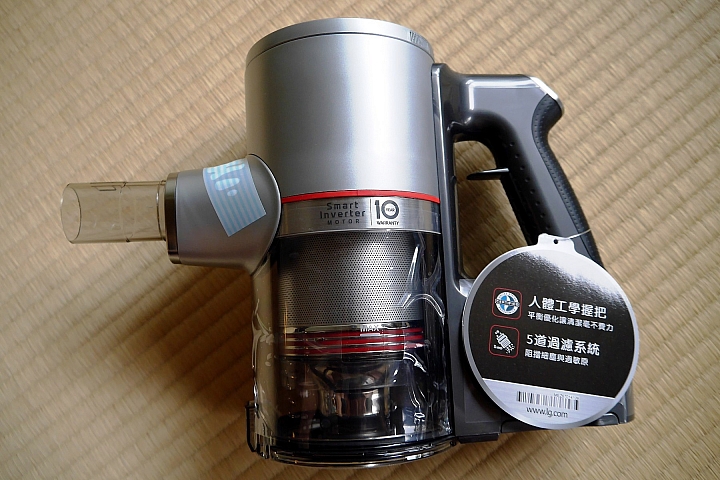 《吸力很犀利》LG CordZero A9無線吸塵器體驗心得分享《又可換電池》