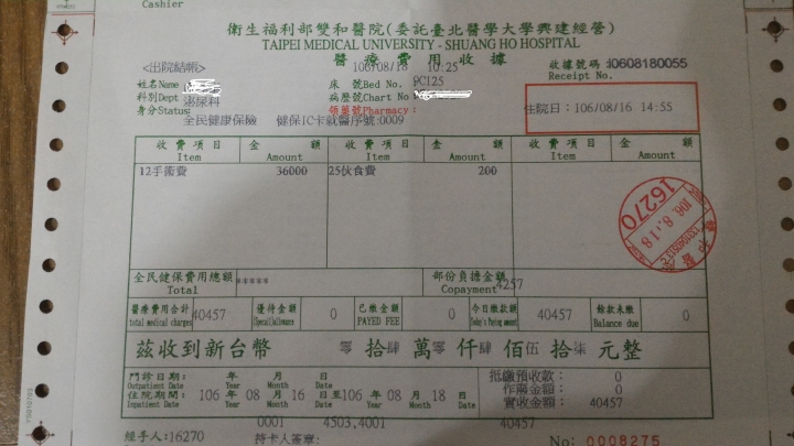 南山人壽手術醫療保險 理賠問題