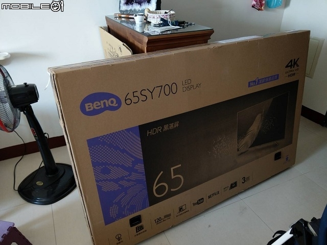 BenQ 4K HDR 65SY700  big size尺寸大躍進&護眼液晶電視
