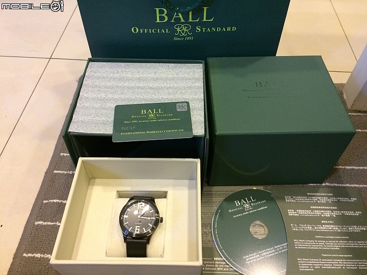 BALL Engineer III king 碳化鈦黑錶盤 43mm 微開箱