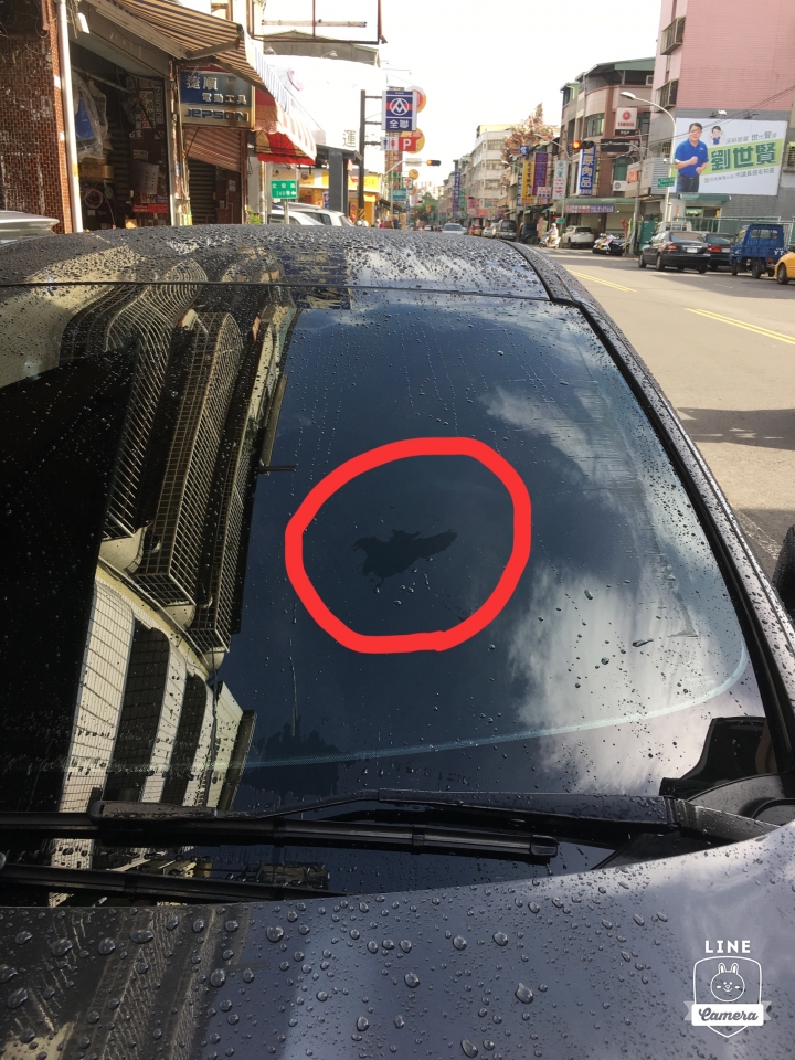 前擋風玻璃髒污？