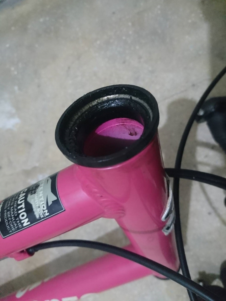 小徑車換前叉頭碗問題求救！