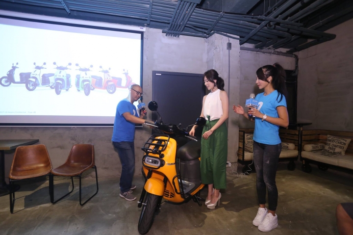 【與張景嵐的GOGORO體驗會】9月3日小嵐生日快樂 ！